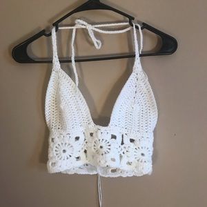 Handmade Crochet Bralette from Etsy